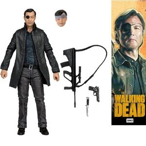 NIB The Walking Dead “The Governor” Realistic Action Figure w Accessories